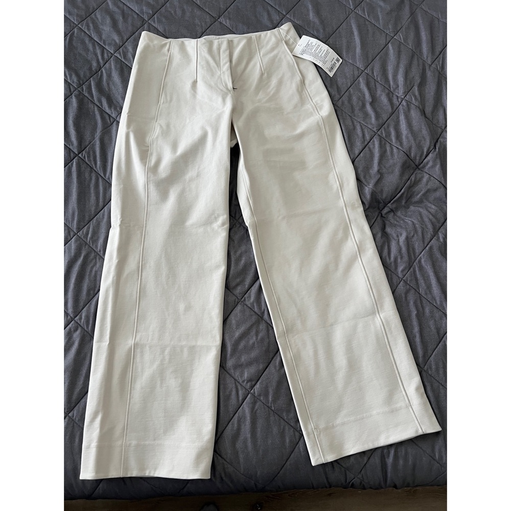 NWT Lululemon Athletica Cream Trousers